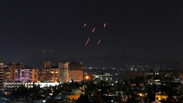 Night time Syria - the drones start! 