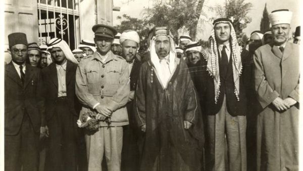 الملك عبدالله المؤسس في العدسية 