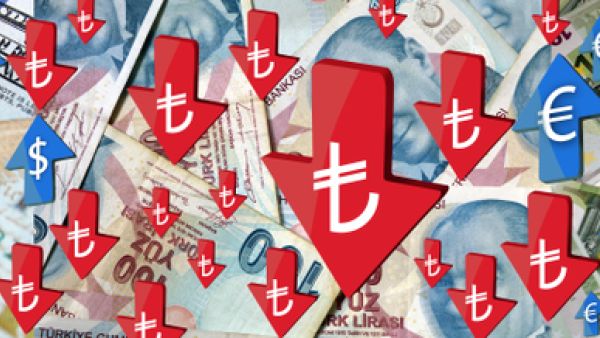 الليرة التركية تنخفض إلى مستوى غير مسبوق