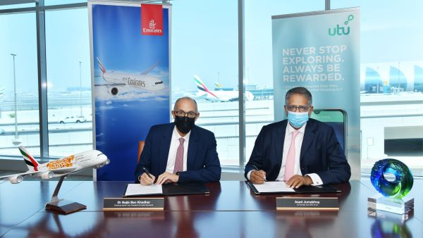 During the event utu Partners With Emirates Skywards To Offer Rewards On Tax Free Shopping