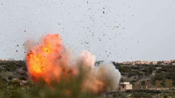 انفجار في مستودع ذخيرة