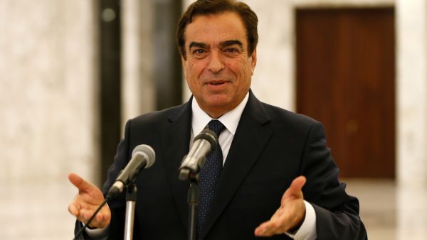  وزير الإعلام اللبناني جورج قرداحي