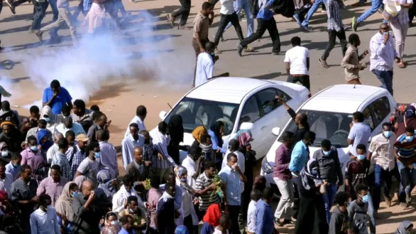 احتجاجات في العاصمة الخرطوم