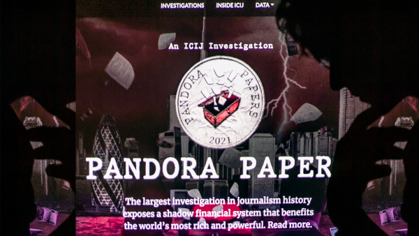The "Pandora Papers" investigation involving some 600 journalists from media including The Washington Post, the BBC and The Guardian is based on a leak of some 11.9 million documents from 14 financial services companies around the world.