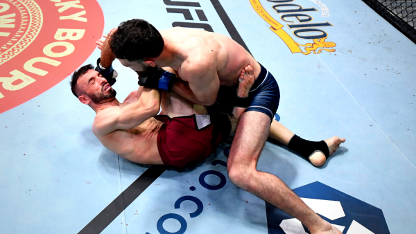 Javid Basharat and Oron Kahlon at UFC