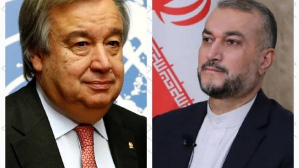 عبد اللهيان وغوتيريش