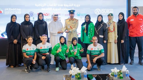 خلال الحدث شرطة دبي تتصدر احتفالية "دورة الشيخة هند للألعاب الرياضية للسيدات"