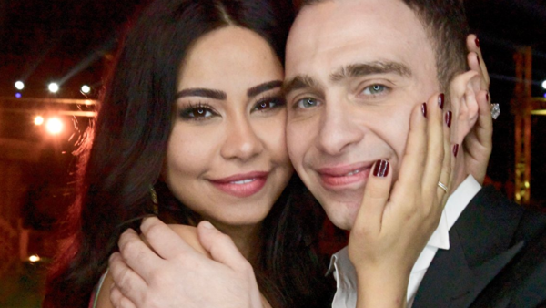 شيرين عبدالوهاب وزوجها حسام حبيب
