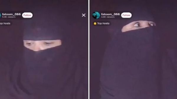 مشهورة سعودية تجلس في مجلس الجن