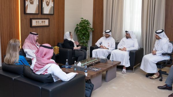 مدينة الشارقة للإعلام (شمس) تستقبل وفداً من الهيئة العامة للإعلام المرئي والمسموع بوزارة الاعلام في المملكة العربية السعودية