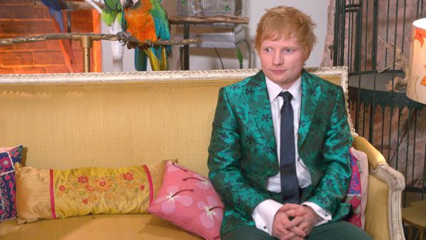 Sheeran performed 'Shivers' from his latest album 