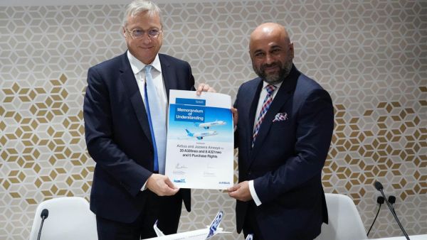 طيران الجزيرة تشتري 28 طائرة جديدة من عائلة A320neo في اتفاقية تفوق قيمتها 3.3 مليار دولار