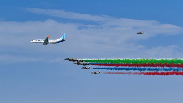 flydubai operates 18 Boeing 737 MAX 8 aircraft as part of a wider fleet that includes 3 Boeing 737 MAX 9 aircraft, 34 Next-Generation Boeing 737-800 and 55 Boeing 737 models. flydubai Takes Part in a Special Formation Flight at the Dubai Airshow
