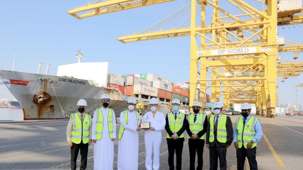 During the event Jebel Ali Port Welcomes Culines First Ever Call In the Middle East