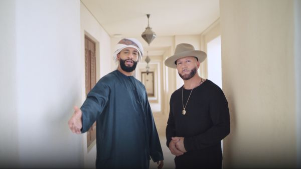 During the event Canadian Musician and Emirati Slam Poet Unite To Create UAE 50 Inspired Musical Piece for Etihad