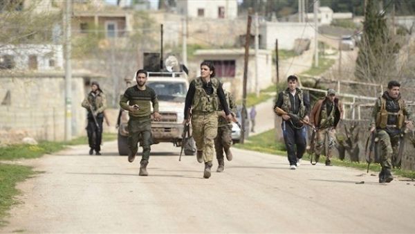 مسلحون موالون لتركيا 