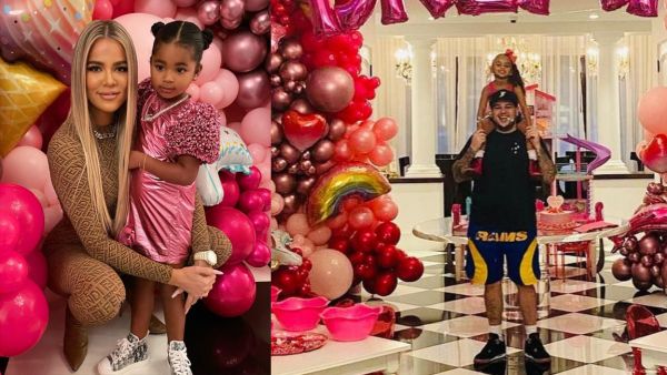 The celebration was thrown by Khloe