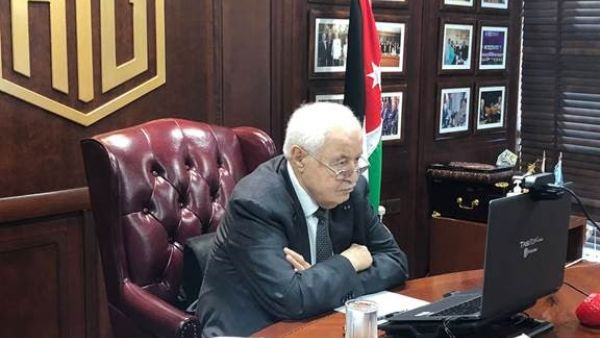 خلال الحدث أبوغزاله والصغير يبحثان سبل دعم "أروقا" لبرامج التعليم في ليبيا