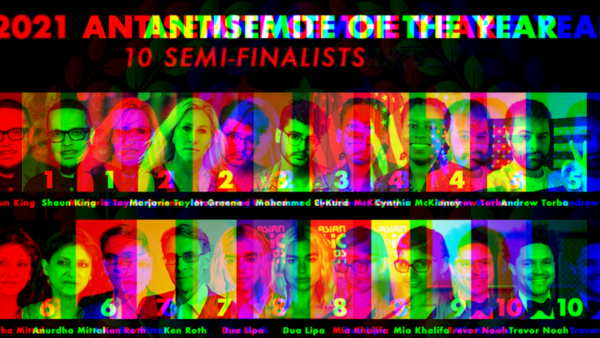 anti-Semite of the year list