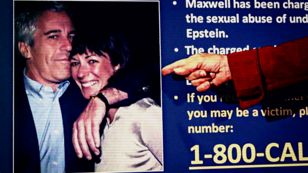 Photo of the Pope, Jeffrey Epstein and Ghislaine Maxwell