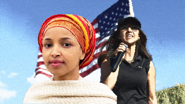Lauren Boebert and Ilhan Omar