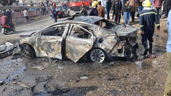 من موقع انفجار البصرة