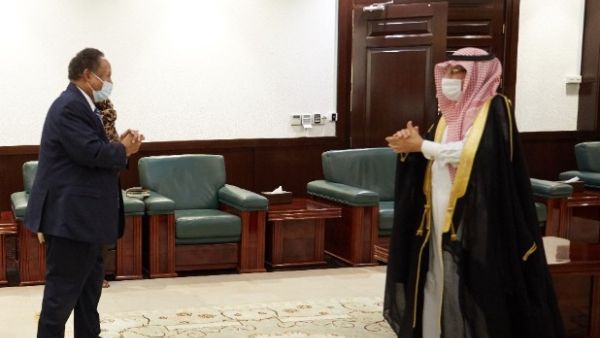 رسالة من محمد بن سلمان إلى حمدوك