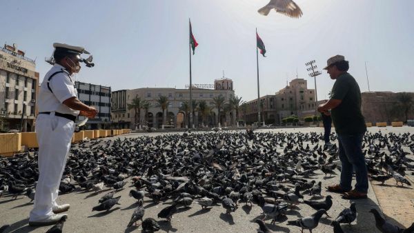 Martyrs Square in downtown Tripoli 