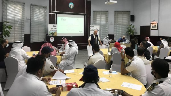 During the event Bahrain Strengthen Actions Against Wildlife Trafficking
