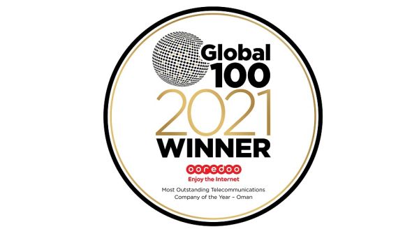 Ooredoo تحصد لقب جائزة ’أفضل شركة اتصالات ‘ضمن جوائز أفضل 100 شركة عالمية في 2021