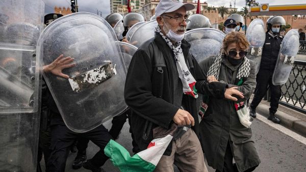 Protests in Rabat 