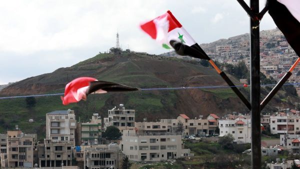 The Golan from the Syrian side 