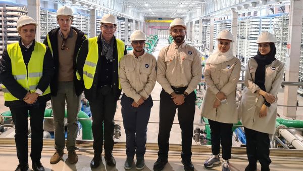 ACCIONA Presents Its Latest Innovations in the Digitalization of Water Treatment Plants to a Visiting Delegation From SWCC