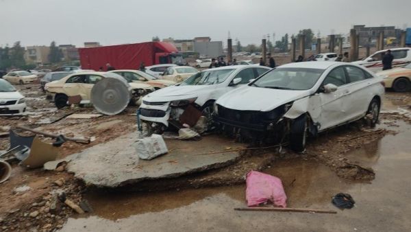 سيول تجتاح محافظة اربيل