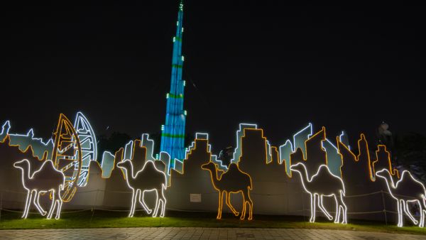Dubai Garden Glow