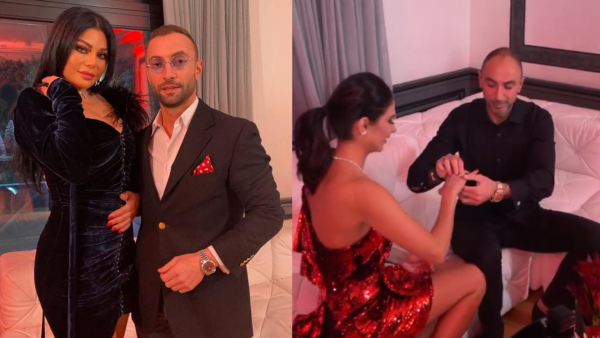 Haifa Wehbe's sister engagement