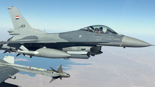 غارة عراقية على داعش