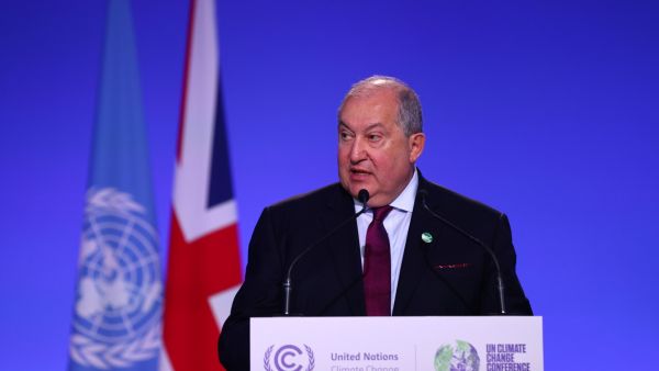 Armenian President Armen Sarkissian