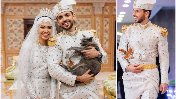 الأميرة فضيلة وزوجها عبدالله الهاشمي 