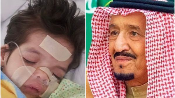 الملك سلمان - الطفل براك 