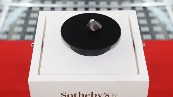 One Of The World’s Largest Known Faceted Black Diamonds – 555.55 Carats – On View At DMCC’s Dubai Diamond Exchange