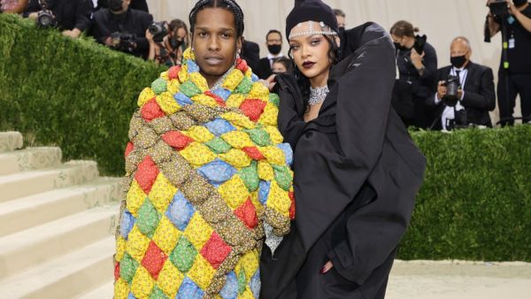ASAP Rocky and Rihanna