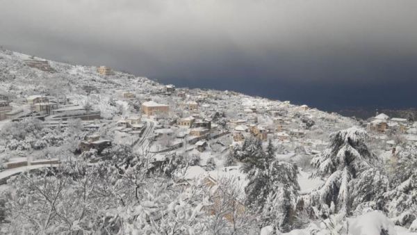 ثلوج في لبنان