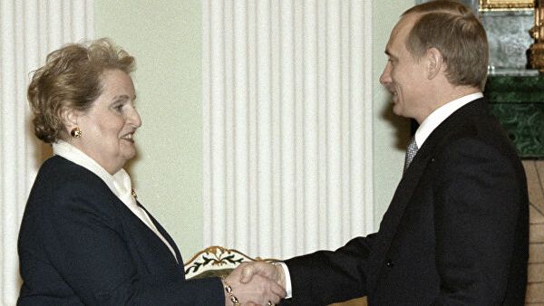 اولبرايت وبوتين