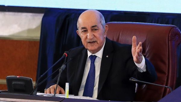 الرئيس الجزائري عبد المجيد تبون