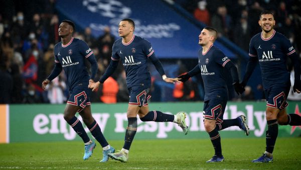 مبابي (وسط) يقود باريس سان جيرمان للتغلب على ريال مدريد