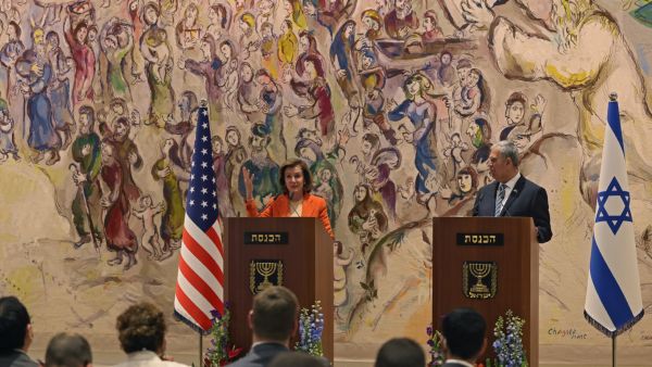 Nancy Pelosi in Israel