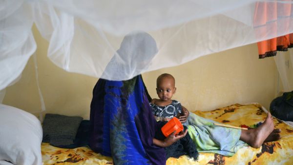 An estimated 13 million people in Kenya, Somalia and Ethiopia are facing severe hunger as the Horn of Africa experiences its worst drought in decades, the World Food Programme (WFP) said Tuesday. (Photo by TONY KARUMBA / AFP) 4.1M people in Somalia need urgent aid