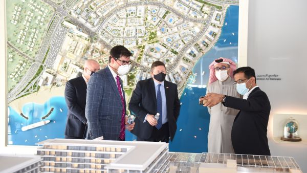 Eagle Hills Diyar Welcomed a Visit by the Minister for International Trade