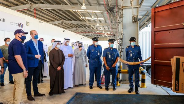 Britain’s Prince William Views Dubai Customs’ Experience In Preventing Wildlife Trade